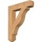 Ekena Millwork Funston Craftsman Smooth Bracket, Western Red Cedar, 5 1/2"W x 30"D x 36"H BKT06X30X36FST04SWR - alternate 1